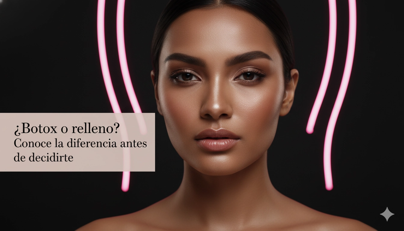 ¿Botox o relleno Conoce la diferencia